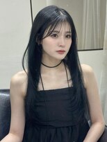 クレム 博多駅店(ChLem) 顔まわりレイヤー 艶カラー 暗髪 韓国風 髪質改善 福岡美容室