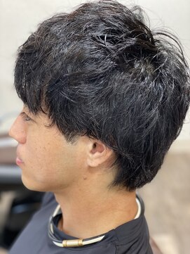 ヘア ナヴォーナ 大浦店(hair NAVONA) マッシュ　ピンパーマ