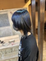 モアムー(Moremuu)&nbsp;【長尾】ブルー×ブラック