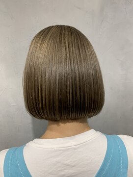 エイト オカチ 上野御徒町店(EIGHT okachi) ミニボブ×ケアブリーチ