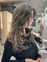 ソルトウォーター(SALT WATER) スペシャルハイライト/レイヤーカット/恵比寿/代官山