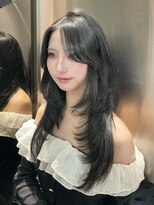 グロー オオミヤ アネックス 大宮(GLROW OMIYA ANNEX) レイヤーカット ハッシュカット 顔周りレイヤー