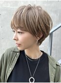 <30.40.50代>大人似合わせショートx透明感カラー