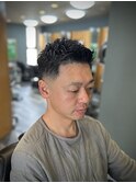 スキンフェード　メンズカット　新潟フェード　バーバースタイル