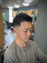 レオヘアワークス(LEO HAIR WORKS)&nbsp;スキンフェード　メンズカット　新潟フェード　バーバースタイル