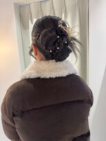 アイコン 博多(ICON.) リボンアレンジ / hairset