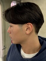 ニコ トウキョウ ロジック(nico TOKYO Logic) メンズセンターパートニュアンスパーマフェザーパーマ