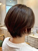 ナオシ トレス 富雄店(nao*c tres) ナチュラルハイライトボブ【奈良市/富雄】