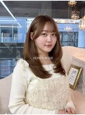 韓国レイヤーカット/ブリーチ/レイヤーカット/ハッシュカット