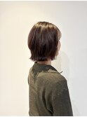 透け感ショコラのくびれミニボブ