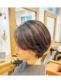 王道大人ショートボブ