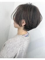 アヴァンス なかもず店(AVANCE.)&nbsp;ハンサムショート×ブラウニー×毛先パーマ×くびれショート