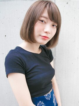ルティア 池袋(Lutia) ナチュラルなハイトーンボブ