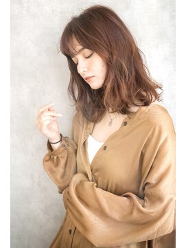 フレーム ヘア ルーム 天王寺駅前店(FRAME hair room) 【フレーム/全席個室サロン】ゆるふわ♪浮遊館のあるミディアム