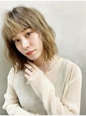 【mee.】オオニシ　くすみカラー外国人風カラー