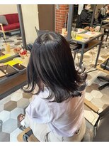 シェノン 梅田(CHAINON)&nbsp;Aラインボブ×地毛風カラー