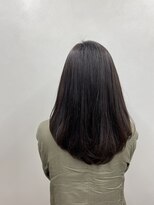 アルボーテルジェ(Art BeAute' ROUGET)&nbsp;ナチュラルな質感☆ミディアムレイヤー/酸性縮毛矯正/前髪あり