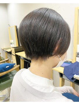 ヘアサロン ナノ(hair salon nano) ショート/丸みショートボブ/やわらかショート/20代/30代/40代