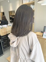 トリート 浦安店(TREAT)&nbsp;Bob×透け感グレージュ