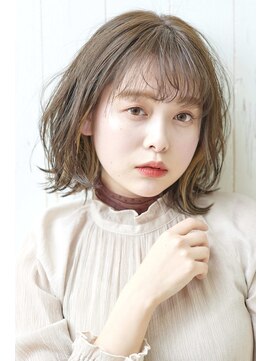 ノアエクレ 銀座(noah ecle) ジェンダーレス☆外はね切りっぱなしボブ♪