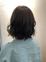 タエビスアリッサム(Taebis Alyssum) イヤリングくすみベージュ　＜インナーカラー／髪質改善＞
