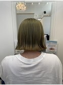 Hair Salon for D × 切りっぱなしボブ