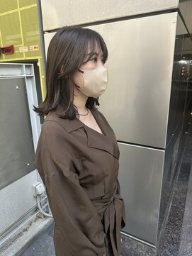 グランドライン(GRAND LINE) 大人可愛い顔周り、アッシュ、オリーブ