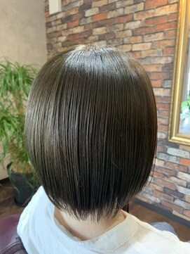 サミュゼ(s'amuser) 切りっぱなしボブ