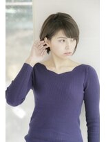 ルルディ バイ アフロディーテ銀座(luludi by APHRODITE)&nbsp;アンブレラカラー/こなれミディ/ウェーブパーマ/前髪/銀座