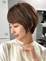 プルーヴ 秋葉原(prove)&nbsp;30代40代大人女性/前髪ありショートボブ/ショートヘア/髪質改善