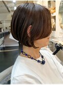 ショート×ナチュラルブラウン