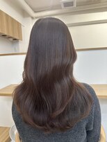 ヒビト 恵比寿 渋谷(HIBITO.) 髪質改善カラー チョコレートブラウン ワンホンヘア