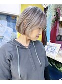 TAL'KE/ボブ×ホワイトシルバー_1240
