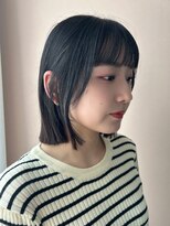 ハブ(hub)&nbsp;【天神今泉】ぱつっとボブ