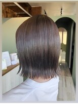 ヘアスペース ロン バイ シュシュ(HAIR SPACE Le rond by chou chou)&nbsp;【Le rond】smoky brown×bob