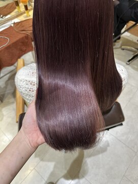 ヘアーメイクブランニュー セントラル 西大寺店(hair make Brand new central) 透明感◎カシスラベンダー