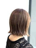 【白髪ぼかし　ブリーチなし　透明感カラー】藤本麻衣