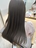カット+髪質改善カラー＋オーダーメイドTR+マイクロバブル頭皮クレンジング