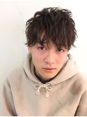 メンズカットマッシュパーマ