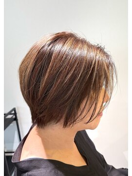 スイ(suiw) ショートボブハイライト【suiw】昭和町/天王寺/阿倍野