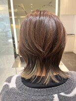 ザザ 高田馬場(ZA/ZA)&nbsp;襟足インナーカラー・大人ウルフ