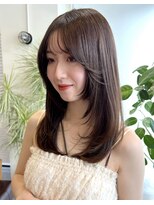 コート 表参道(Cote)&nbsp;艶感こなれヘア愛され前髪メルティカラーウェーブミディアム