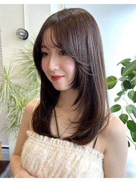 コート 表参道(Cote) 艶感こなれヘア愛され前髪メルティカラーウェーブミディアム