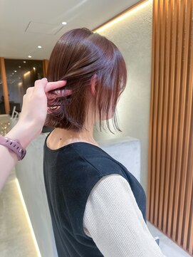 サンド 名古屋(sand) ボブカット/顔まわりボブ/レイヤーカット/髪質改善/ウェットヘア