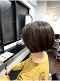 大人のショートボブ