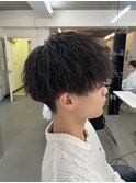 爽やか無造作縦落ちツイストスパイラル