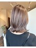 【ハイライトカラー】カット＋THROWカラー＋ハイライト＋3stepTR ￥18700