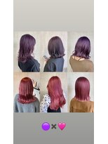 トリコ(ToricO)&nbsp;ダブルカラー　ブリーチ　ハイトーン　ミルクティー　デザイン