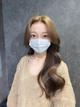 リベルテ 渋谷(Liberte) ワンホンヘア くびれ巻き 韓国