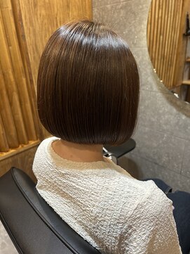 トゥーリ 大野城下大利店(tuuli) スッキリ秋色ボブ×美髪トリートメント